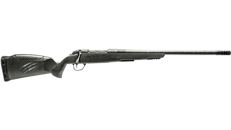 Fierce Firearms Carbon Rage LR Rifle, .280 Remington Ackley Improved, 22 inch Barrel, 3 Round Magazine, Black, FCRGLR280AI22BCP-FRRMPG