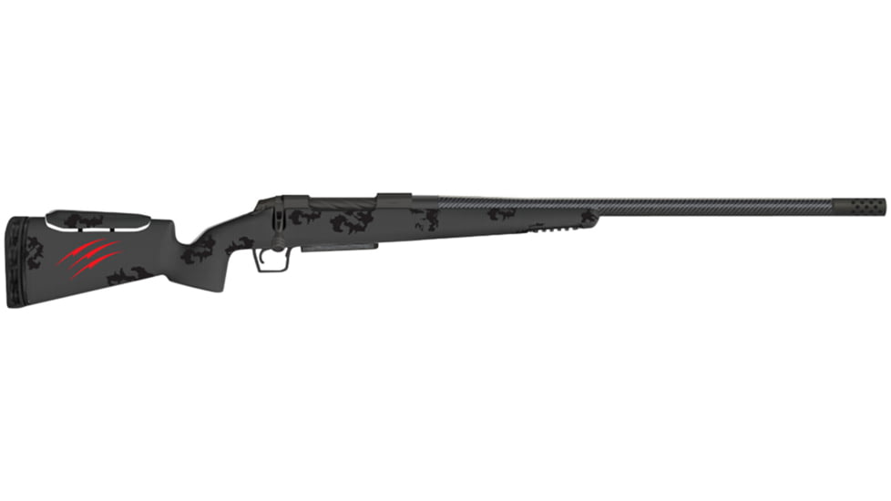 Fierce Firearms Carbon Rival Bolt Action Rifle, .28 Nosler, 24 in barrel, 1-8.5 Twist, Radial Muzzle Brake, 3 Rounds, FCRXP28NOS24BBO-FRRMPG