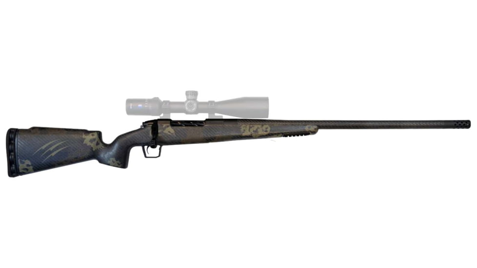 Fierce Firearms Carbon Rival Bolt Action Rifle, .300 Winchester Magnum, 24 in barrel, 1-9 Twist, Radial Muzzle Brake, 3 Rounds, LRCR300WINMMV4-FRRMPG
