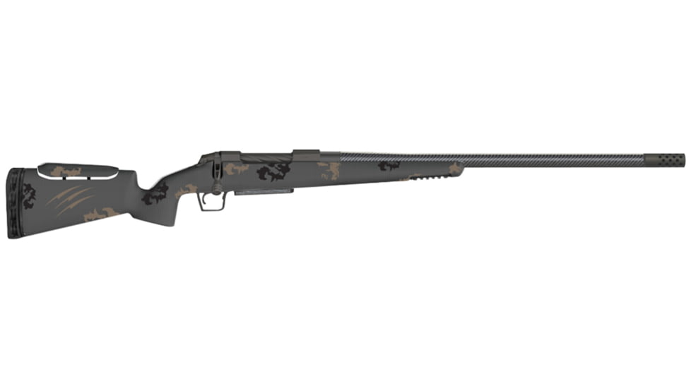 Fierce Firearms Carbon Rival Bolt Action Rifle, 7mm Remington Short Action Ultra Magnum, 22 in barrel, 1-8.5 Twist, Radial Muzzle Brake, 3 Rounds, FCRXP7SAUM22MM-FRRMPG