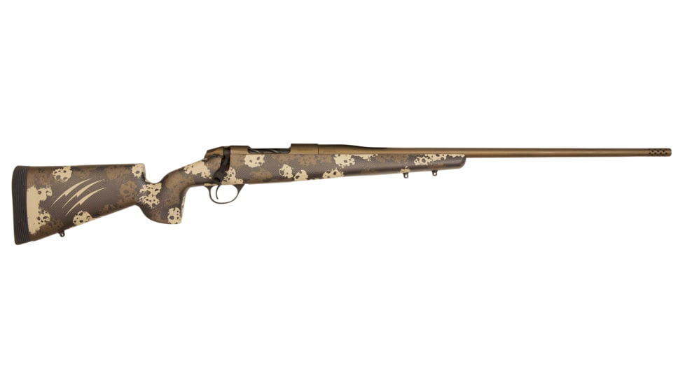 Fierce Firearms Fury Bolt Action Rifle, 6.5mm Creedmoor, 24 in barrel, 1-8 Twist, Radial Muzzle Brake, 3 Rounds, FCEFRYLR65CRDTNBK-FRRMPG
