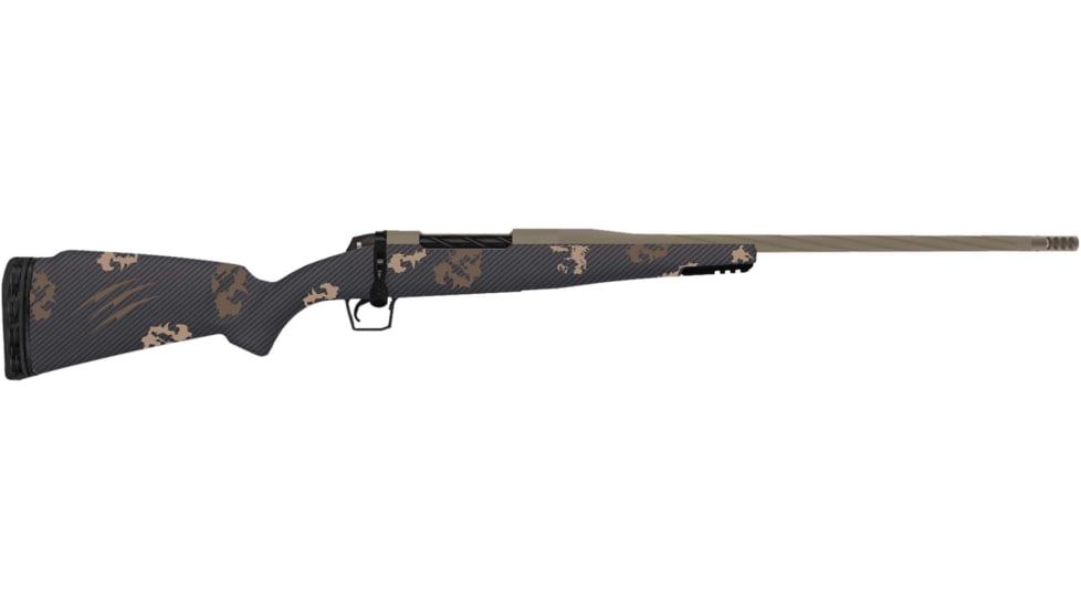 Fierce Firearms Twisted Rogue Rifle, 7mm PRC, 22 inch Barrel, 3 Round Magazine, Digital Camouflage, TWROG7PRC22BRS-FRRMPG