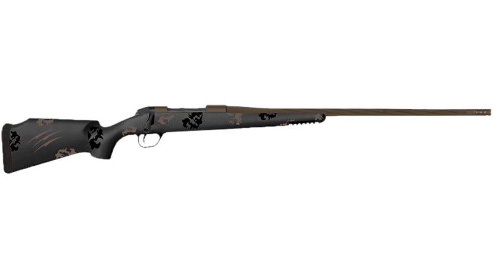Fierce Firearms Twisted TI Rogue Rifle, .308 Winchester, 18 inch Barrel, 3 Round Magazine, Digital Camouflage, TWTROG308WIN18BT-FRRMPG