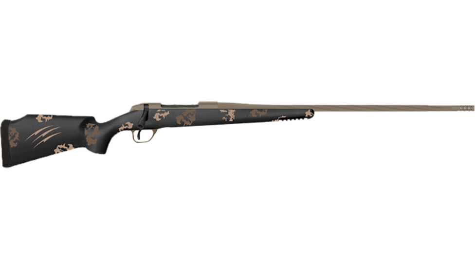 Fierce Firearms Twisted TI Rogue Rifle, 6.5mm PRC, 20 inch Barrel, 3 Round Magazine, Digital Camouflage, TWTROG65PRC20BS-FRRMPG