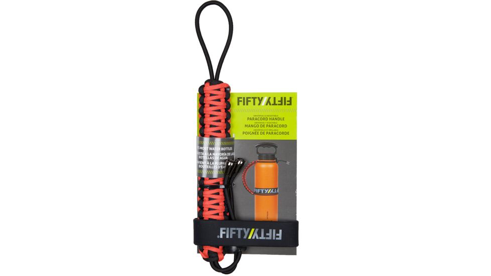 Fifty/Fifty Paracord Bottle Handle Coral A34004CR0