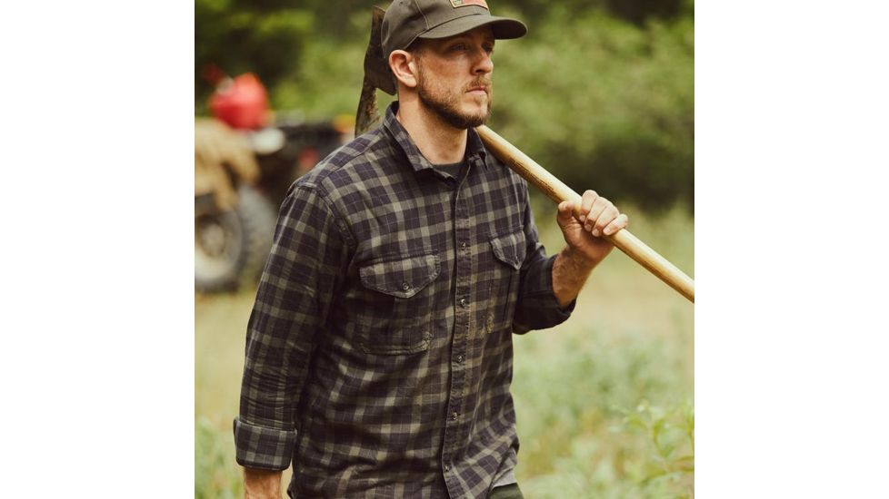 Filson Lightweight Alaskan Guide Shirt, Black Charcoal, XXXL 11010743-BlackCharc-XXXL