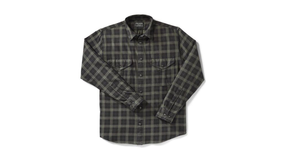 Filson Lightweight Alaskan Guide Shirt, Black Charcoal, XXXL 11010743-BlackCharc-XXXL