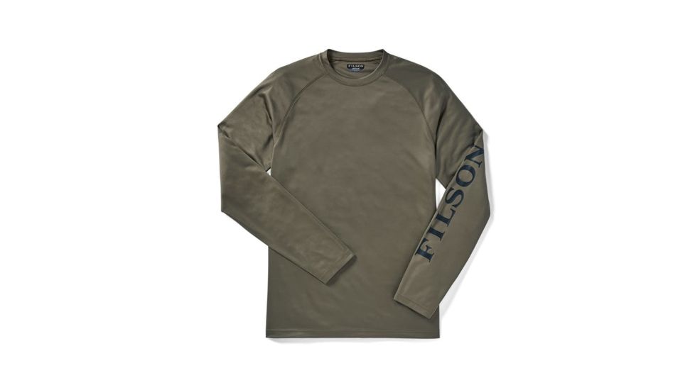 Filson Long Sleeve Barrier T-Shirt Mens, Pale Green, 3XL, 20049635-PALE GREEN-XXXL
