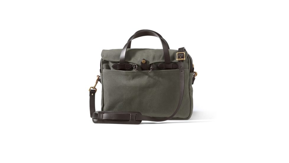 Filson Original Briefcase , Otter Green, OS - Brass 11070256-Otter Green-OS - Brass
