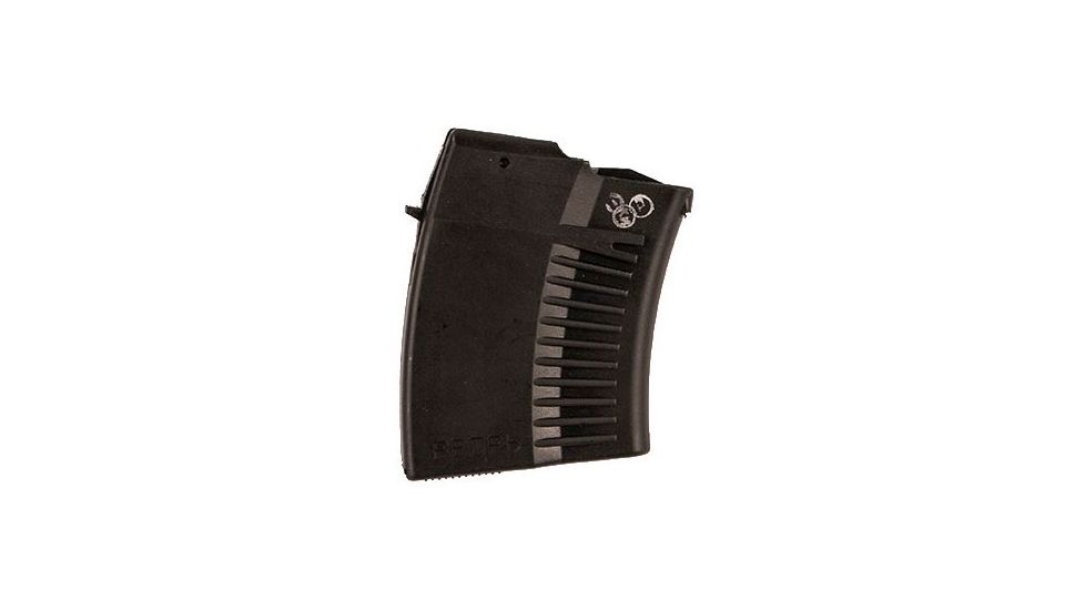 Molot Vepr Round Magazine, 7.62x54r, 5-Round, Polymer Black, M-VPR76254-5