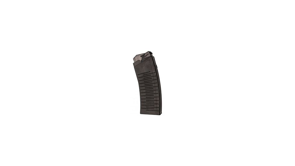 Molot Vepr Round Magazine, 12 Gauge, 8-Round, Polymer Black, MGFIMEM-VPR12-8