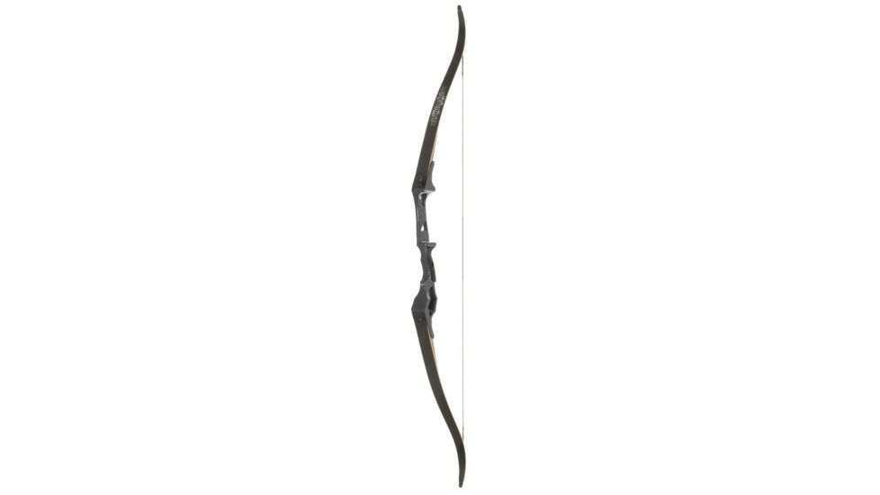 Fin-Finder Bank Runner Recurve, 58 in, 35 lbs, RH, Black 81196