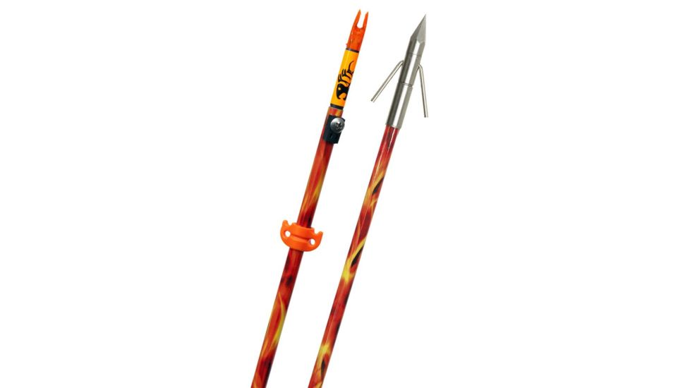 Fin-Finder Hydro-Skin Arrow, Flames w/Big Head Pro 60859