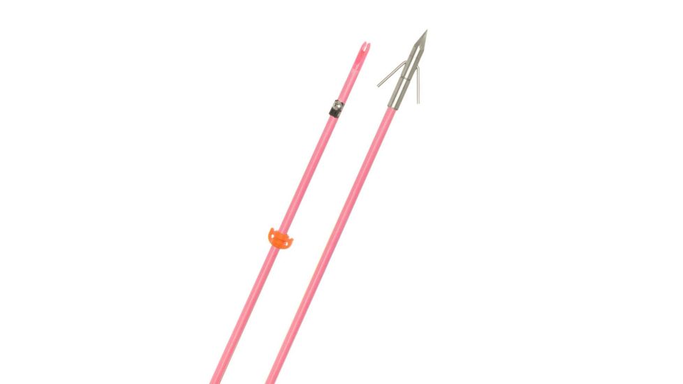 Fin-Finder RaiderettePro Arrow, Pink w/Big Head Pro Point 13213