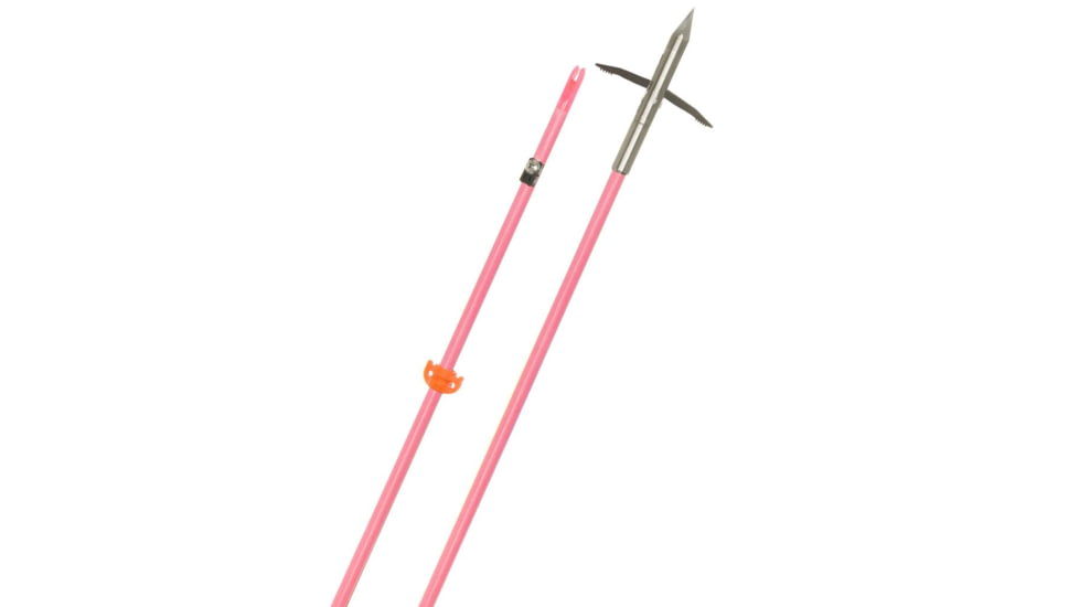 Fin-Finder RaiderettePro Arrow, Pink w/The Kraken Point 13214
