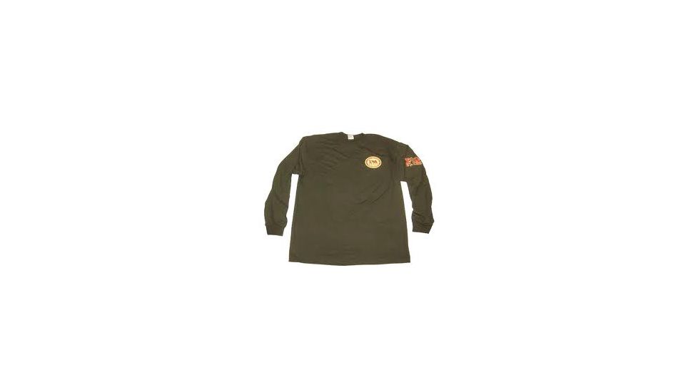 Final Approach Long Sleeve T-Shirt - Olive, Large 480306
