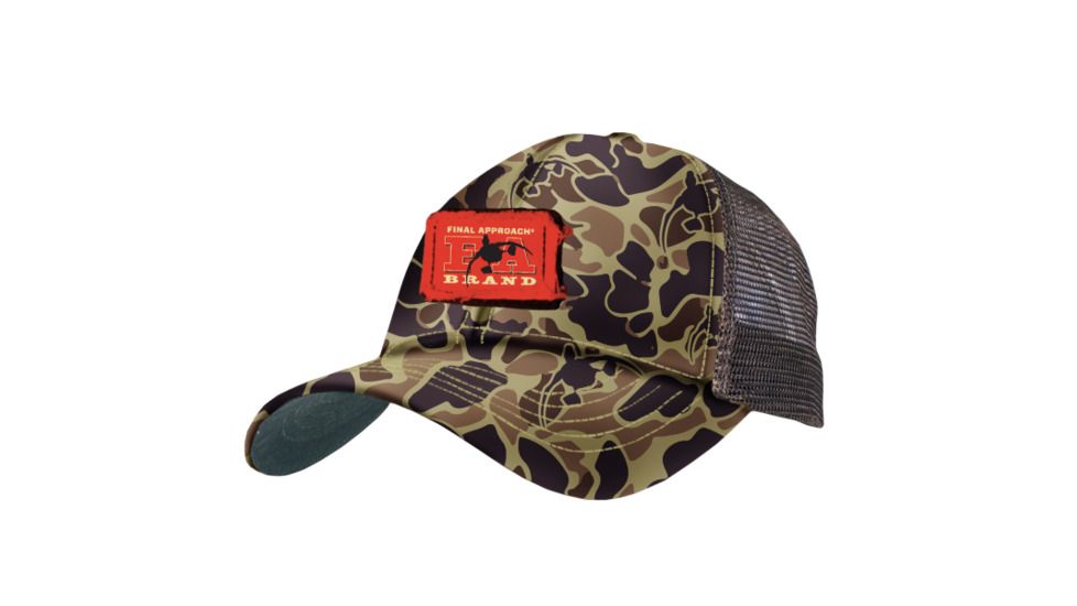 Final Approach Mesh Cap, Brown Camo 58612