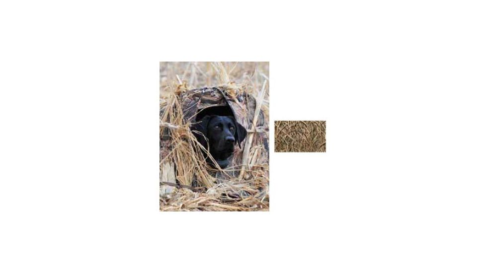 Final Approach Mutt Hut II Dog Blind,31x21x2.5in,Mossy Oak Blades 433745