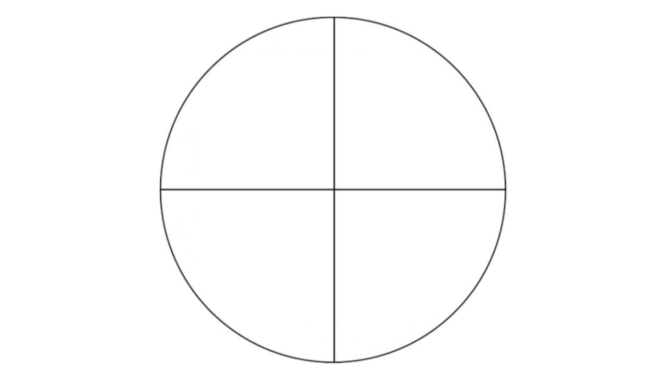 Fine Crosshair Reticle