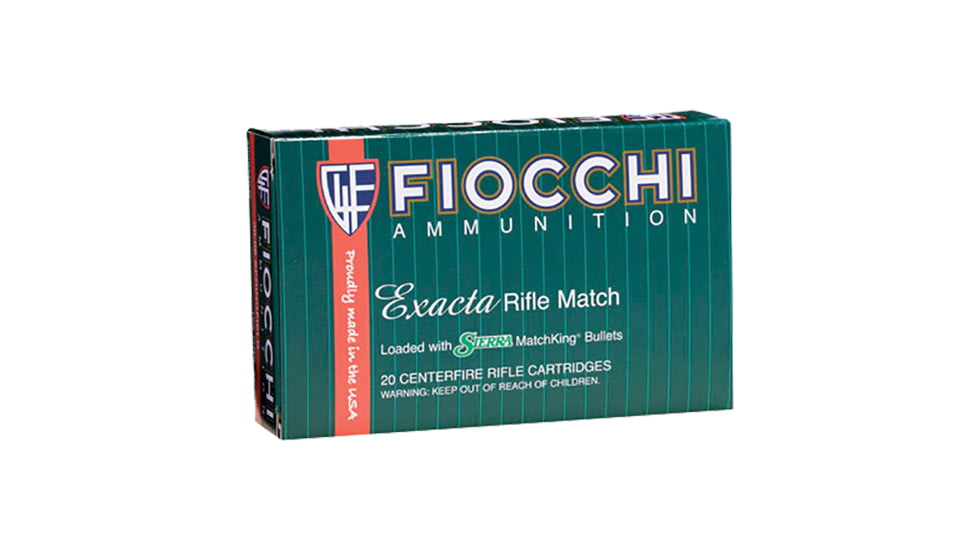 Fiocchi 3006MKD Exacta Match 30-06 Springfield 180 Gr Boat Tail Hollow Point BT