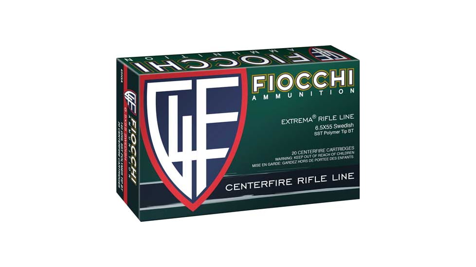 Fiocchi Ammo 6.5x55 Swedish 140gr. Sst 20-pack