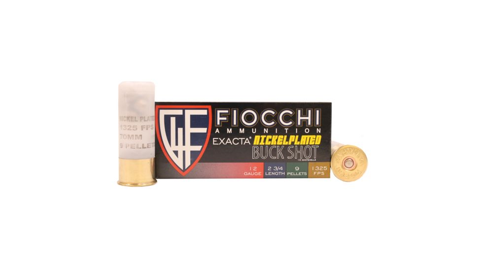 Fiocchi BuckshotHiVlcty 12ga 2.75 Sz00BK /10 12HV00BK