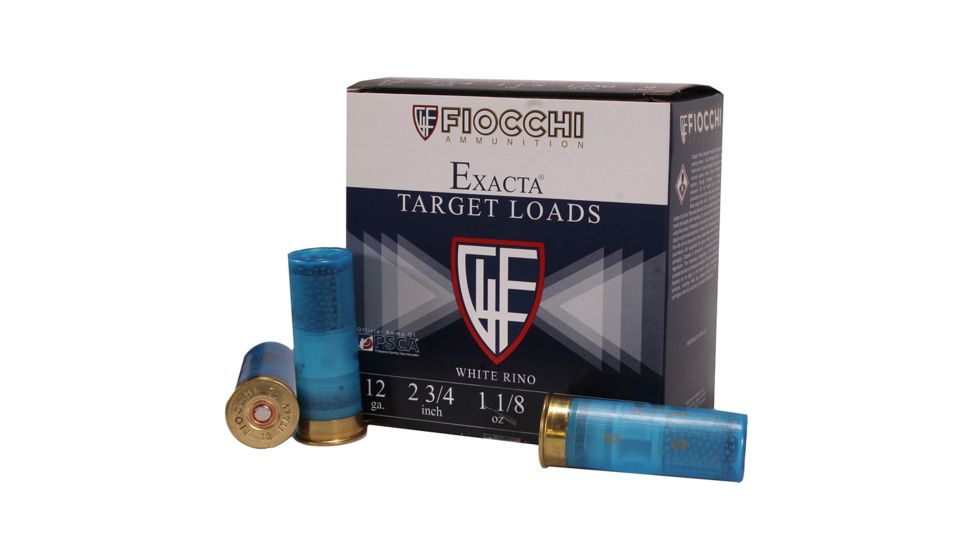 Fiocchi ExactaWhtRhino 12ga 2.75 Sz9 /25 12WRNO9