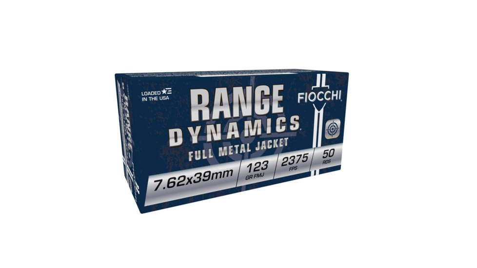 Fiocchi Heritage 762x51 123 Grain FMJ Brass Rifle Ammunition