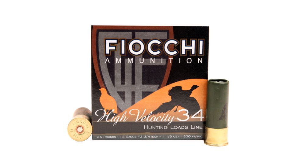 Fiocchi Lead 12ga 2.75 Sz8 1 1/5oz /25 12HV1158