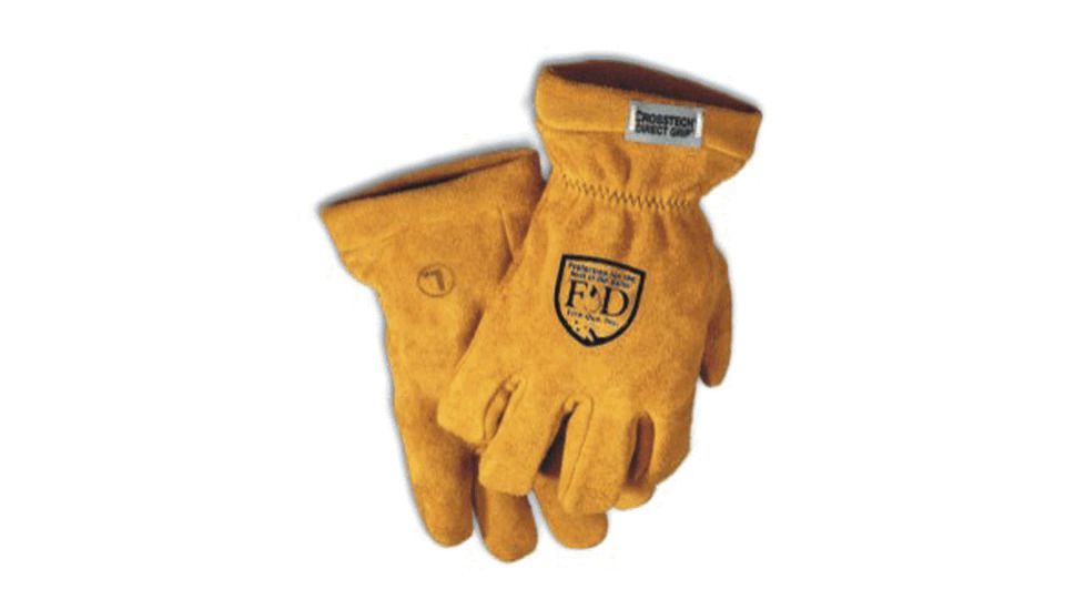Fire-Dex Gold Elk Leather Cuff - G03CEDDL MD