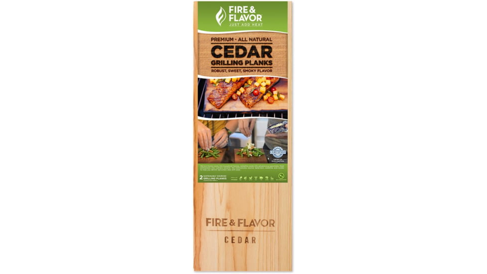 Fire &amp; Flavor Cedar Grilling Plank, 15 in., Brown 1001644