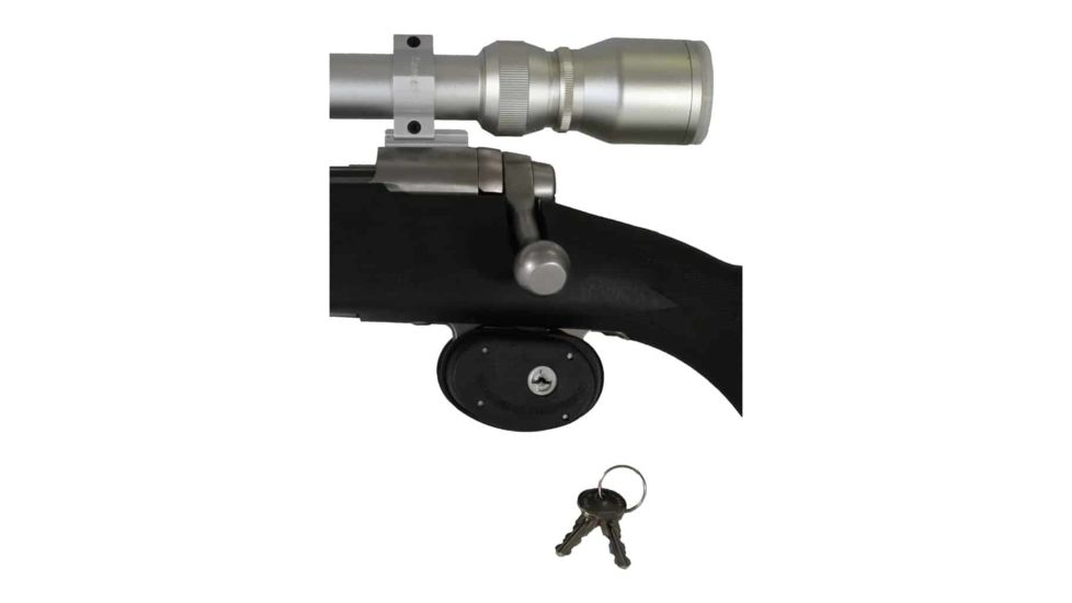 Firearm Safety Devices TL3050RKD Keyed Trigger Lock Black Rubber W/Metal Lock