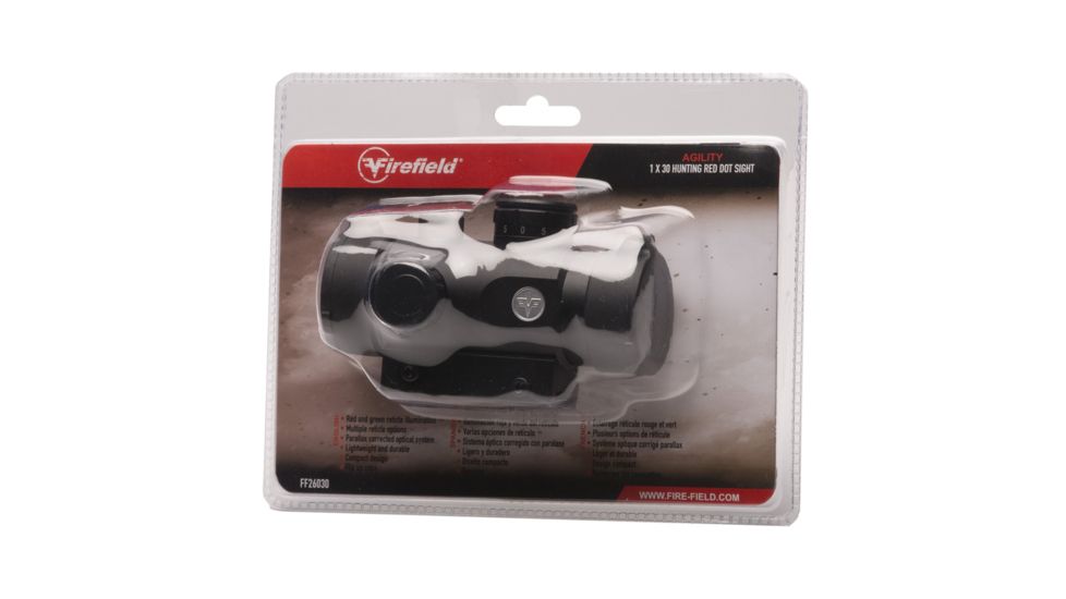 Firefield Agility 1x30 Hunting Red Dot, Black, FF26030