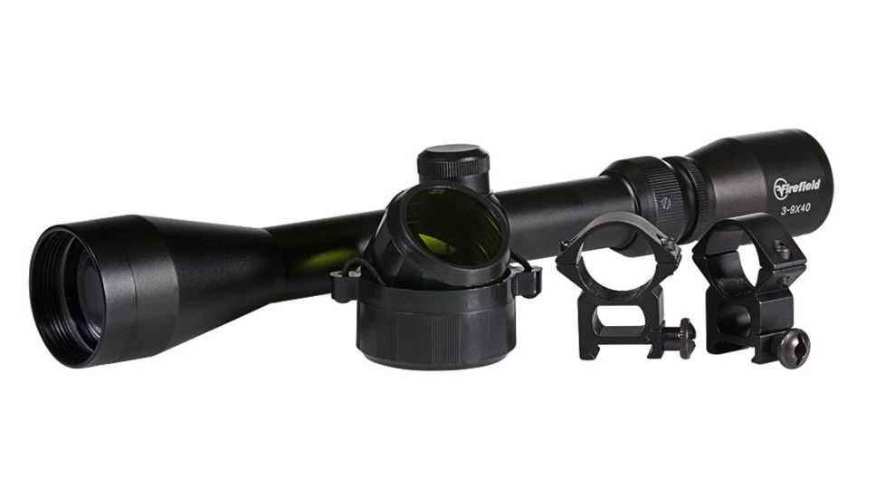 Firefield Agility 3-9x40mm Rifle Scope,Fine Duplex Reticle FF13049