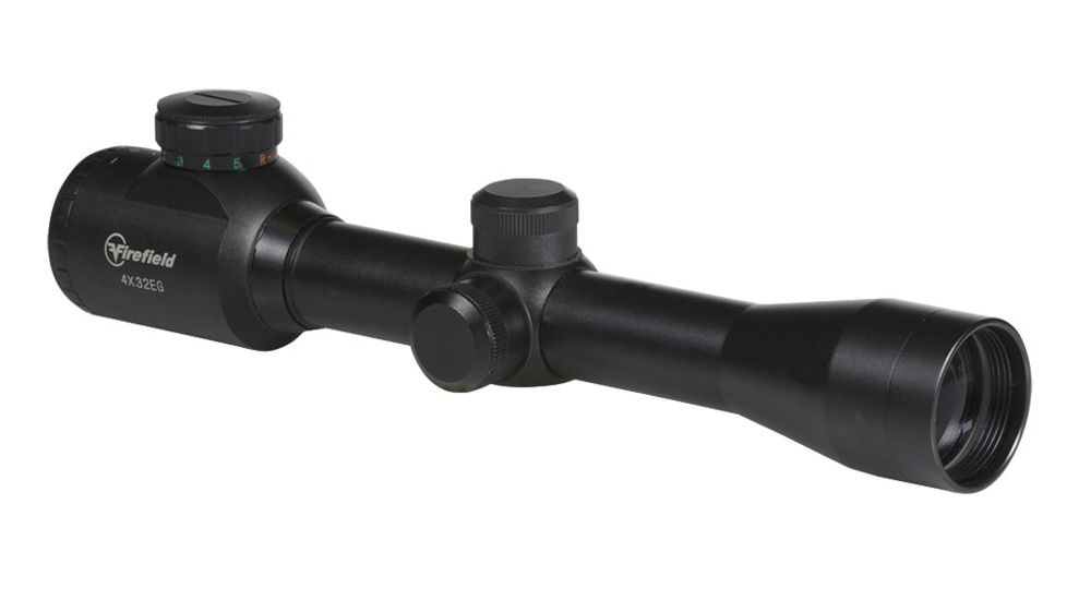 Firefield Agility 4x32mm IR Rifle Scope,Green/Red Illuminated Reticle FF13048