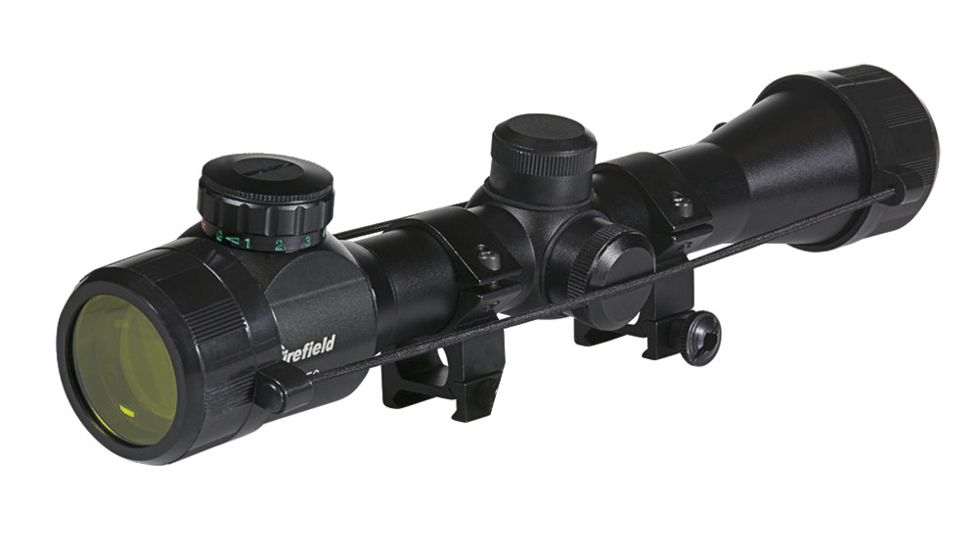 Firefield Agility 4x32mm IR Rifle Scope,Green/Red Illuminated Reticle FF13048