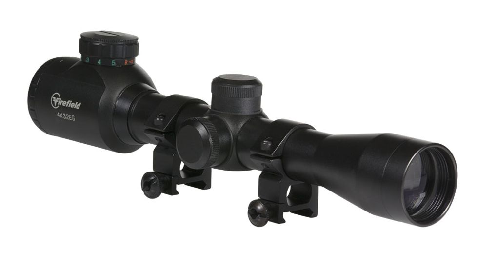 Firefield Agility 4x32mm IR Rifle Scope,Green/Red Illuminated Reticle FF13048