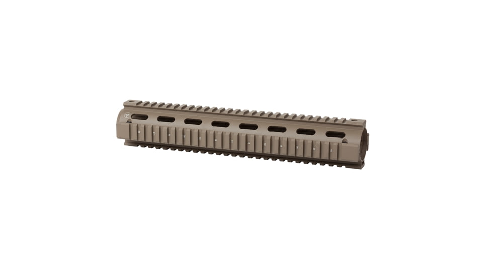 Firefield Carbine 12 Inch Quad Rail - Clamp Dark Earth FF34003DE