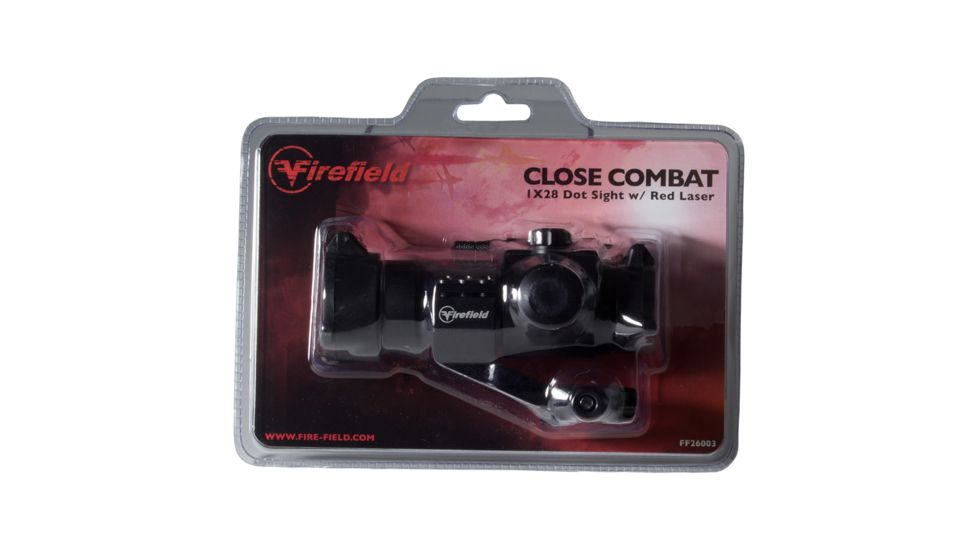 Demo,Firefield Close CQB 1x28 Dot Sight with Red Laser FF26003-DEMO