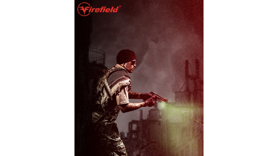 Firefield Compact Green Pistol Laser Light Combo - FF25002