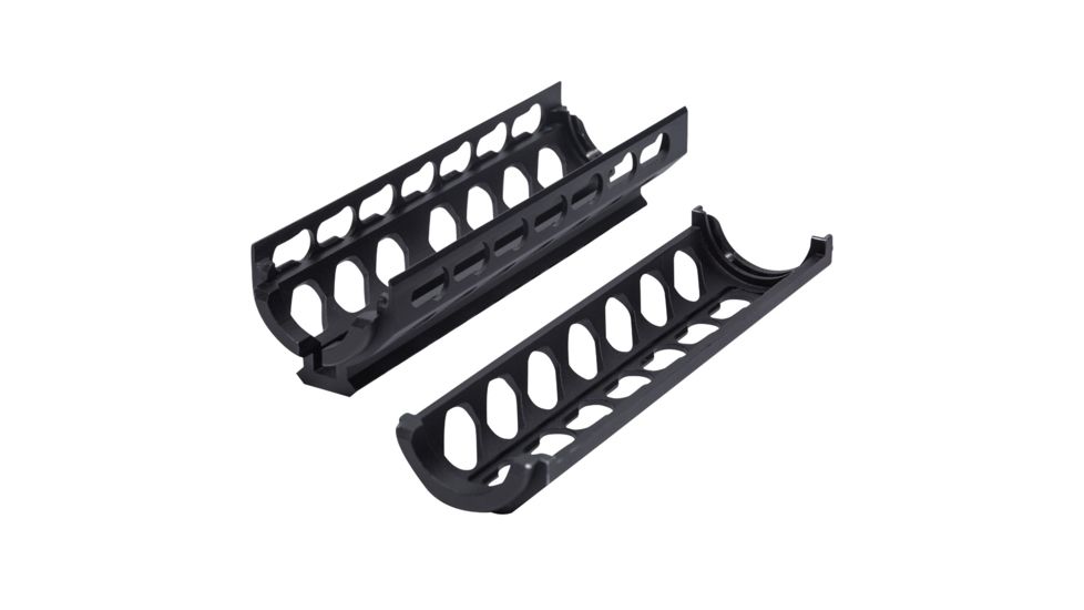 Firefield Edge Carbine Length 2-Piece Keymod Rail System, 6.625 inch, Black FF34053