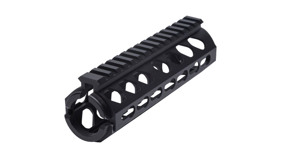 Firefield Edge Carbine Length 2-Piece Keymod Rail System, 6.625 inch, Black FF34053