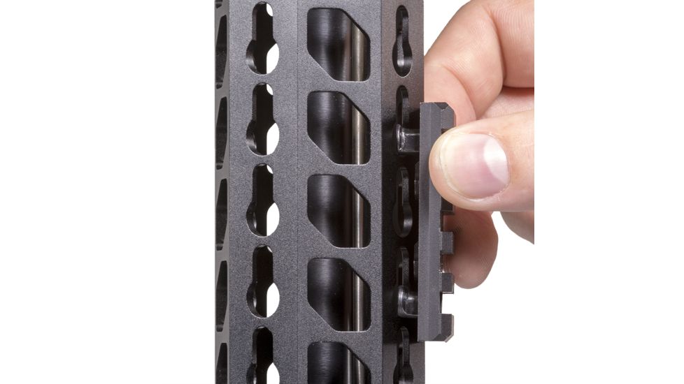 Firefield Edge Series Keymod 2in Rail Piece, Black FF34050.001