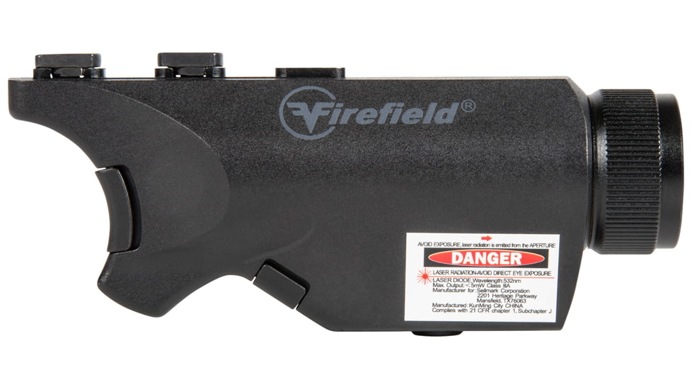 Firefield FF35010K Rival XL Combo 5mW 532 Nm Wavelength Red Laser, 75/150 Lumens