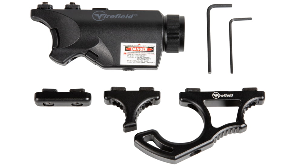 Firefield FF35010K Rival XL Combo 5mW 532 Nm Wavelength Red Laser, 75/150 Lumens