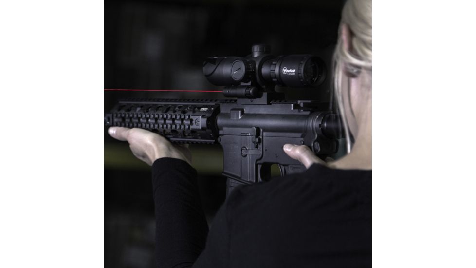 Firefield Barrage 1.5-5x32 Rifle Scope w/ Red Laser, FF13062