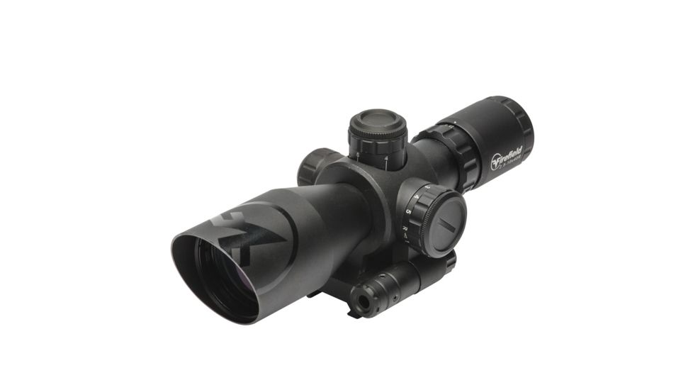 Firefield Barrage 2.5-10x40 Rifle Scope w/ Red Laser, FF13065
