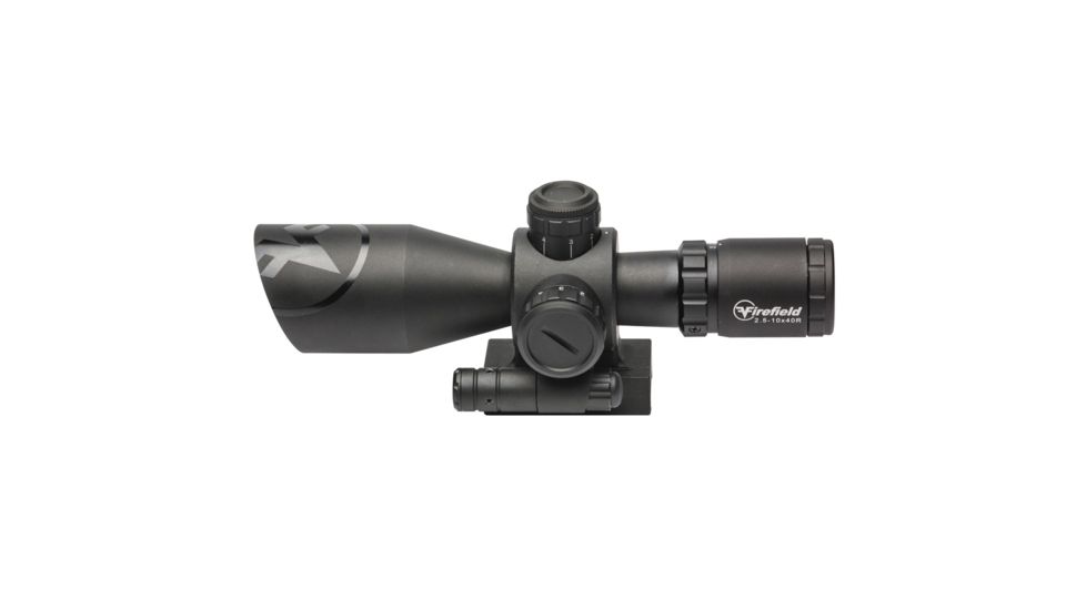 Firefield Barrage 2.5-10x40 Rifle Scope w/ Red Laser, FF13065