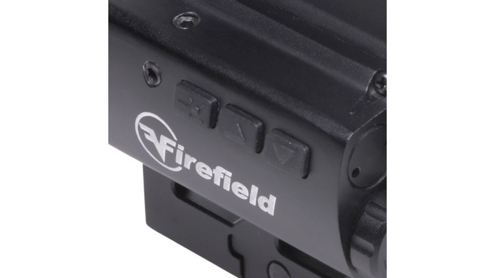 Firefield Impulse 1x22 Compact Red Dot Sight w/Red Laser, Black, FF26029