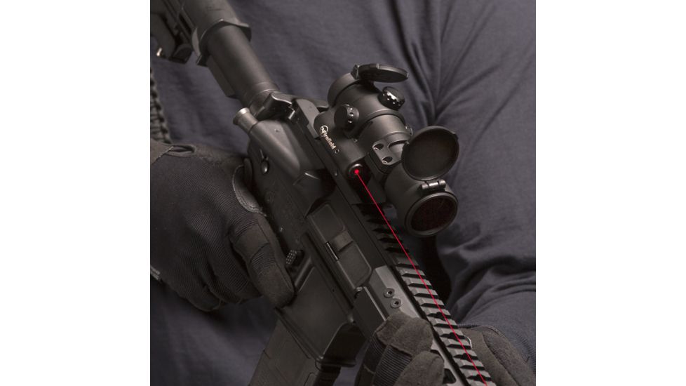 Firefield Impulse 1x28 Red Dot Sight w/Red Laser, Black, FF26027